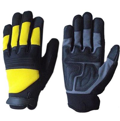 Anti Slip Synthetic Leather Mechanic Safety Gloves