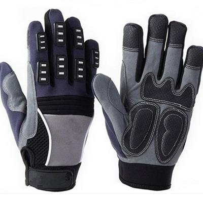 Microfiber Leather Mechanic Gloves