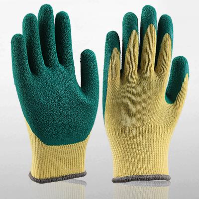 10 Gauge Latex Coated Cotton Gloves