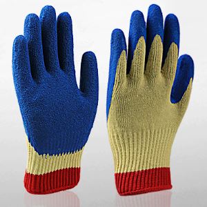 Kevlar Latex Coated Cut Resistant Gloves