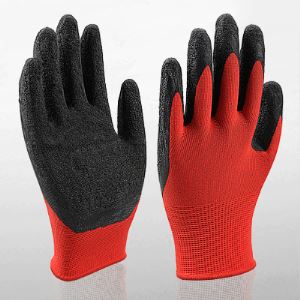 13 Gauge Latex Coated Nylon Mechanic Gloves