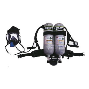 Double Cylinder Firefighter Self Contained Breathing Apparatus SCBA Mask