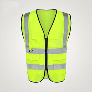 Orange Safety Vest With Pockets