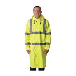 PIP Hooded Long Reflective Rain Coat