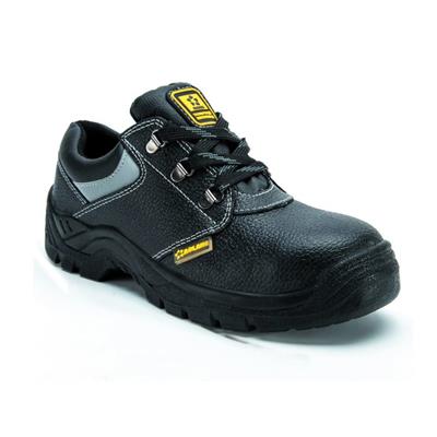 Low Cut Mesh Buffalo Leather Safety Shoes